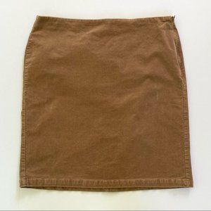 OLD NAVY | Vintage Caramel Corduroy Pencil Skirt Size 14